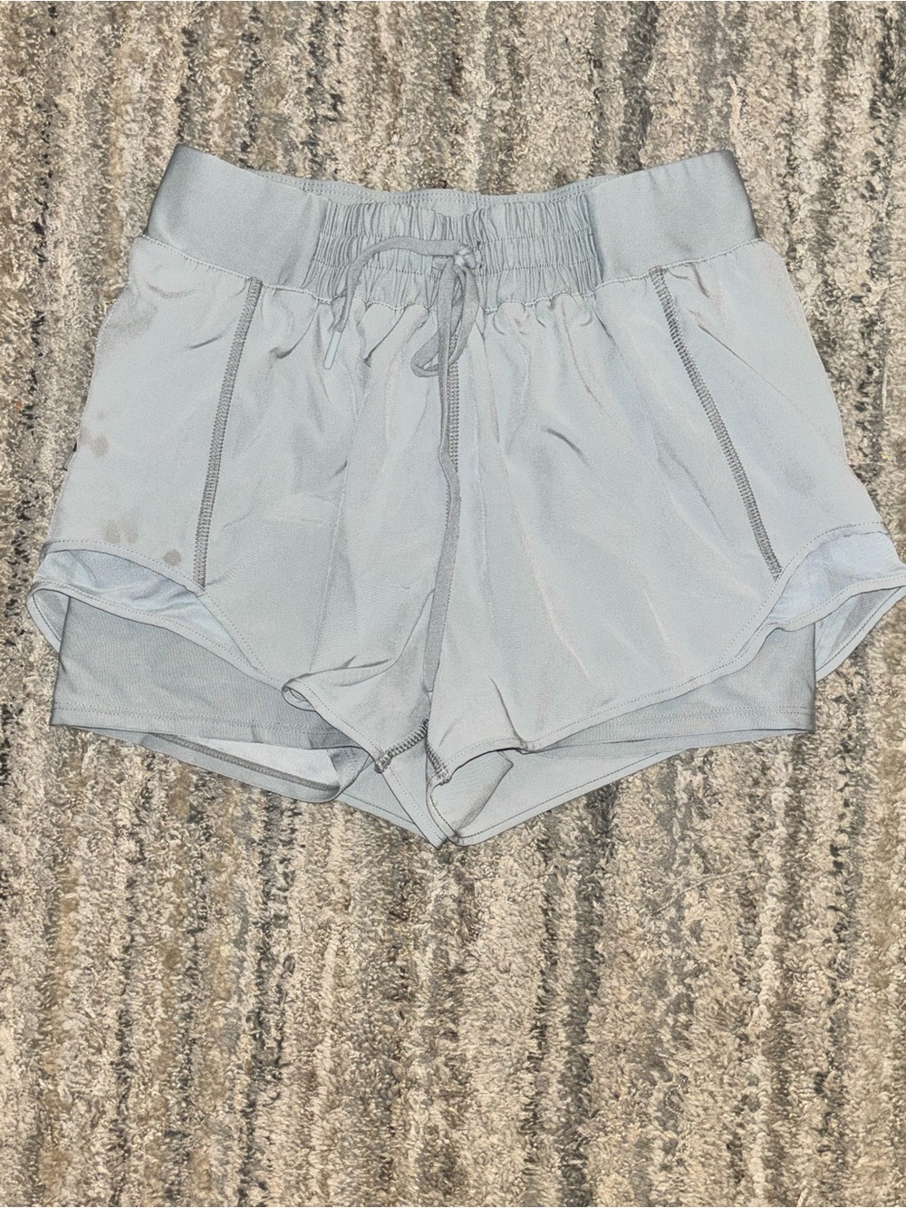 Grey Women's Athletic Running Shorts